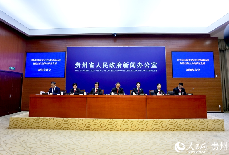 2025年贵州法院审结涉经营主体诉讼案25.08万件