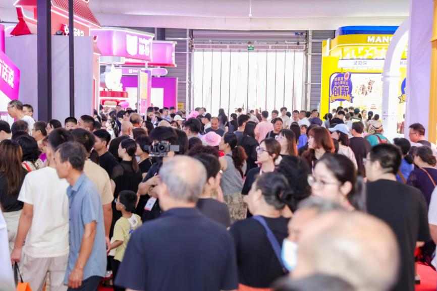 展会现场人气旺。主办方供图